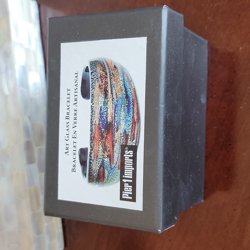 Pier 1 imports Art Glass Bracelet